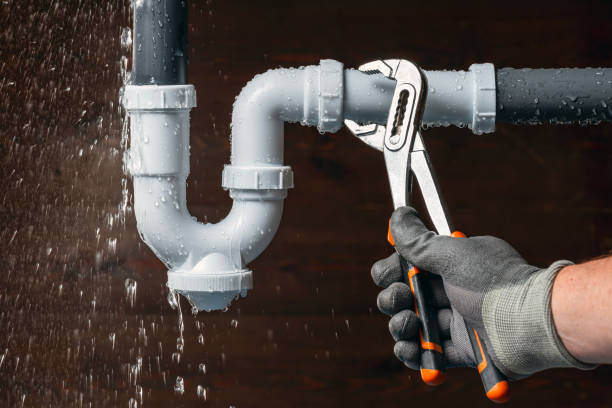 Professional Leak Detection technician working in Saxapahaw, NC